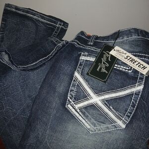 True Luck Indigo Bootcut Jeans